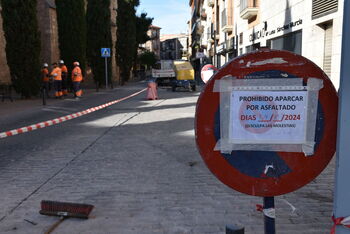 Daimiel: Adiós al hormigón adoquinado de la calle Arenas