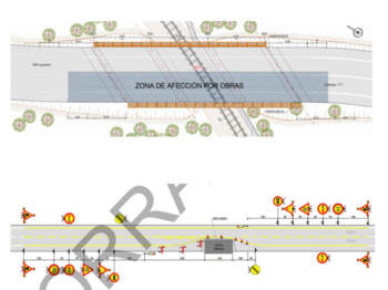 Las obras en la línea Madrid-Badajoz dejarán cortes en la N502