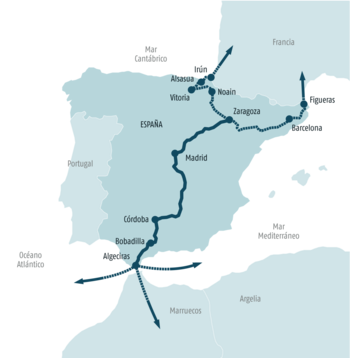 14 millones para adaptar la vía a la autopista ferroviaria