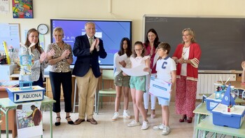 El CEIP Miguel del Cervantes gana el mejor proyecto Aquae STEM