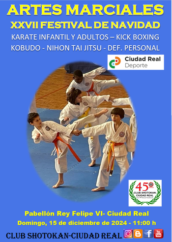 El Shotokan organiza su festival navideño