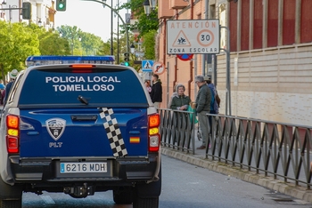 Detenidos dos hombres en Tomelloso por robos con violencia