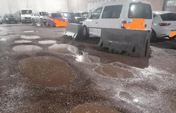 Comienzan las obras en el parking de la calle Cañas