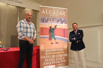 Finito de Córdoba, Daniel Luque y Joaquín Galdós, en Alcázar