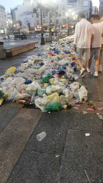 Limpieza recoge más de 18 toneladas de basura de la Pandorga