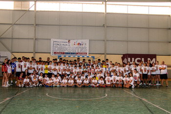 Éxito de participación en el Campus del Balonmano Pozuelo