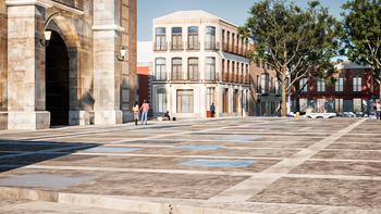 Así será la futura la Plaza Constitución de Valdepeñas