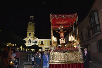 Malagón muestra su devoción al Cristo del Espíritu Santo