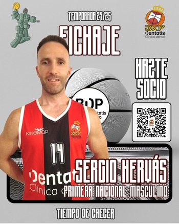 Sergio Hervás, segundo fichaje del Basket Puertollano