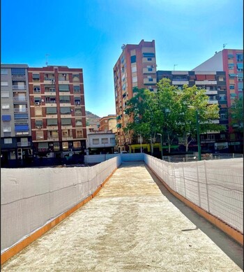 El acceso peatonal del paseo del Bosque se abrirá el lunes