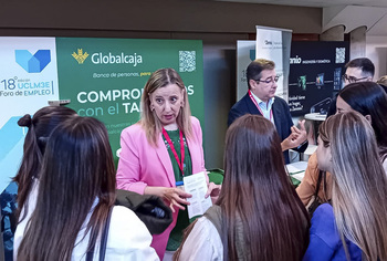 Globalcaja busca talento en el Foro de Empleo de la UCLM