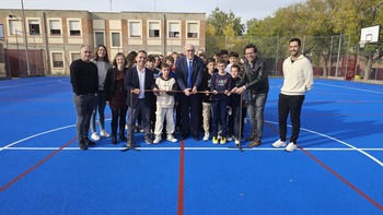 El IES Sotomayor inaugura nueva pista polideportiva