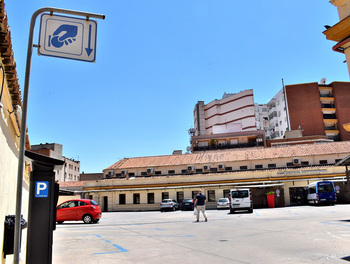 Comienza la impermeabilización del parking del mercado