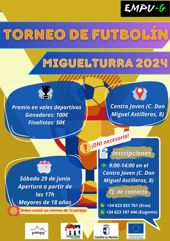 El verano llega a Miguelturra con actividades para jóvenes