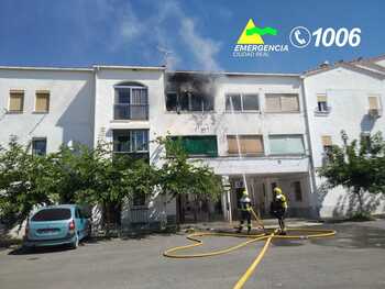 Se incendia una vivienda en Almagro sin causar heridos