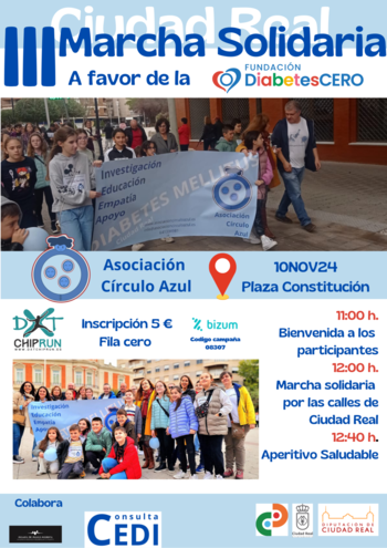 Marcha solidaria por la investigación de la diabetes infantil