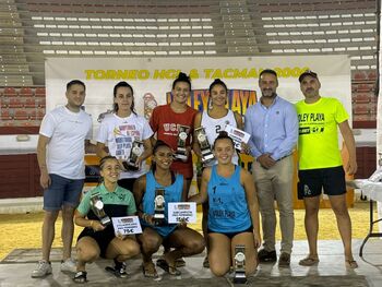 Gran nivel en el Torneo de Voley Playa de Puertollano