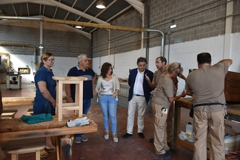 'Daimiel, con Tablas' forma ocho alumnos en carpintería