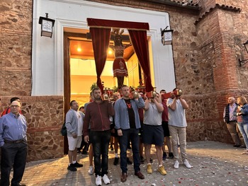 El pueblo de Malagón despide al Cristo hasta el año que viene