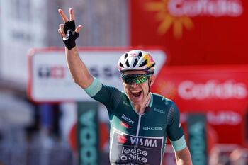 Van Aert suma su tercera victoria en La Vuelta