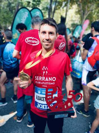 'Chiki' Pérez, campeón de España de media maratón