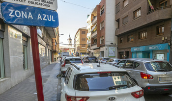 La reordenación de la zona azul, tras las obras del centro