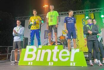 Mohamed Massat, segundo en la Binter NightRun