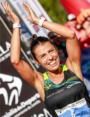 Gemma Arenas, segunda en la Barbudo Sky Race