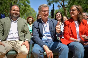 Feijóo pide el voto en Tomelloso a 