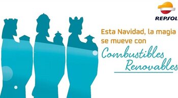 Los Reyes Magos llegan con el combustible renovable de Repsol