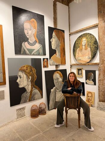 Elena Poblete lleva a Madrid su obra con Artista por ausencia