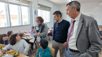 Criptana renueva el comedor del CEIP Virgen de la Paz