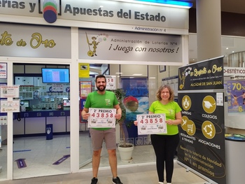 Premios de la Lotería Nacional en Retuerta y Alcázar