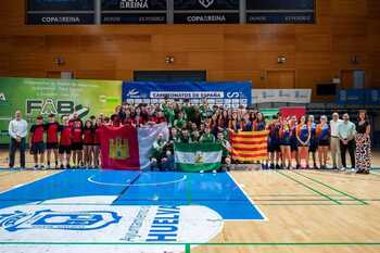 La selección regional, subcampeona de España inclusiva