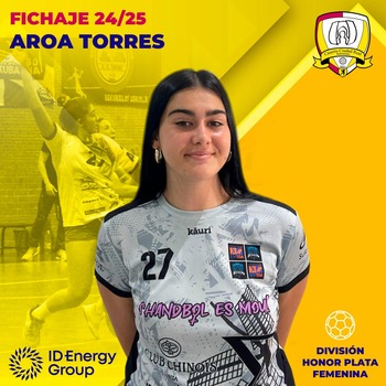 Aroa Torres llega al Caserío