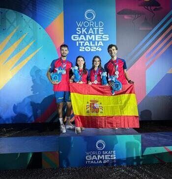 Inmaculada García, bronce en los World Skate Games