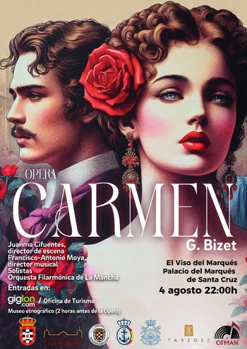 Ofman representará la Ópera 'Carmen' en el Viso el 4 de agosto