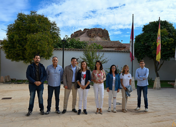 Valverde pide apoyo regional al taller del Castillo de Montiel