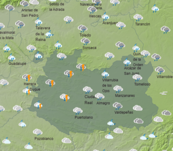 El verano acaba con aviso por lluvias en la provincia