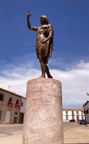 Almagro cuenta con una nueva escultura de López-Arza