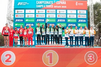 El equipo femenino absoluto, bronce en el Nacional