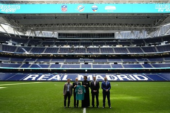 Los Miami Dolphins jugarán en 2025 en el Santiago Bernabéu