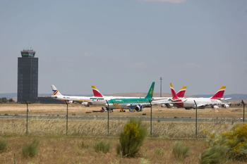 El aeropuerto, sin autorización de información de vuelo