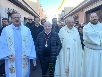 La 'Llevada' devuelve a la Virgen del Monte a su santuario