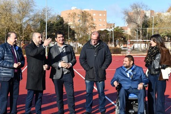 Caballero destaca 121 actuaciones en instalaciones deportivas