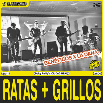 Concierto benéfico por la DANA (Ratas + Grillos)