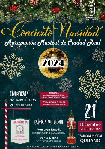 Concierto de Navidad Agrupación Musical de Ciudad Real