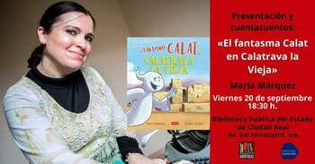 El fantasma Calat en Calatrava la Vieja (Cuentacuentos y presentación del libro infantil )