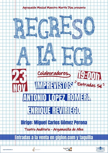 CONCIERTO REGRESO A LA EGB